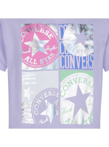 Converse Shirt lavendelkleurig