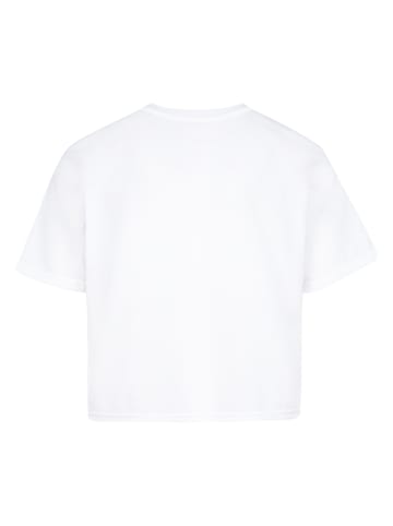 Converse 2tlg. Set: Shirt und Haargummi in Weiß/ Gelb