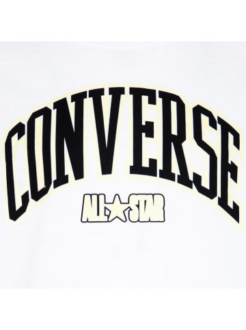Converse Shirt wit/geel