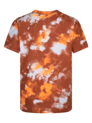 Converse Shirt in Orange/ Hellbraun