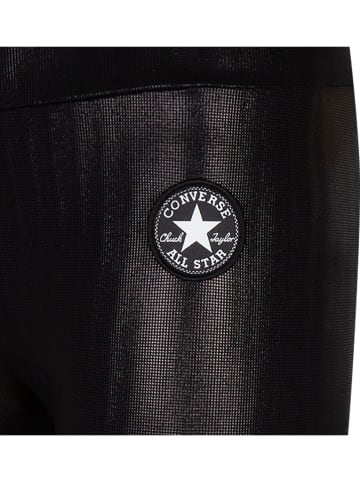 Converse Legginsy w kolorze czarnym