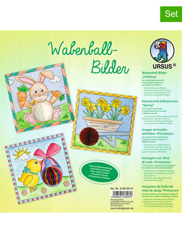 URSUS Wabenball-Bastelset "Frühling" in Bunt