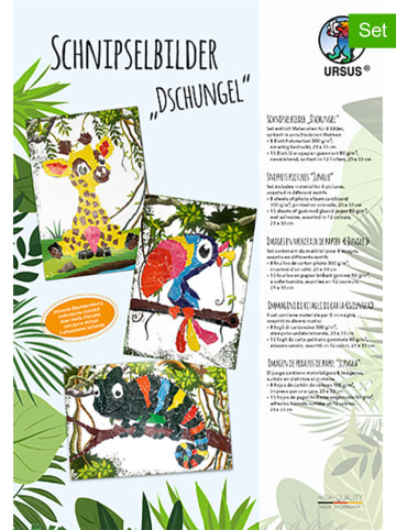 URSUS Bastelset "Schnipselbilder - Dschungel"