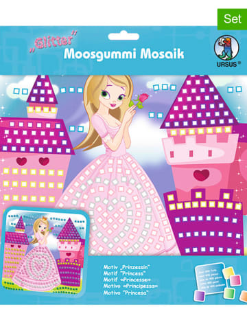 URSUS Moosgummi-Mosaik "Glitter - Prinzessin" in Bunt