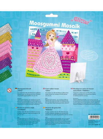 URSUS Moosgummi-Mosaik "Glitter - Prinzessin" in Bunt