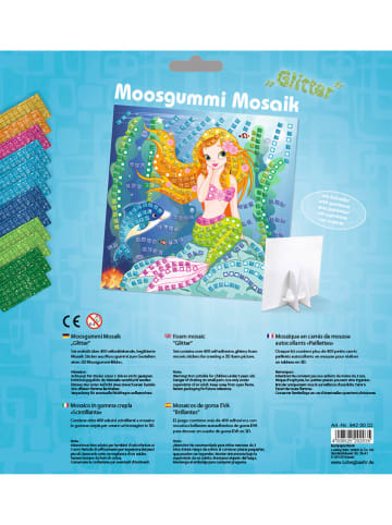 URSUS Moosgummi-Mosaik "Glitter - Meerjungfrau" in Bunt