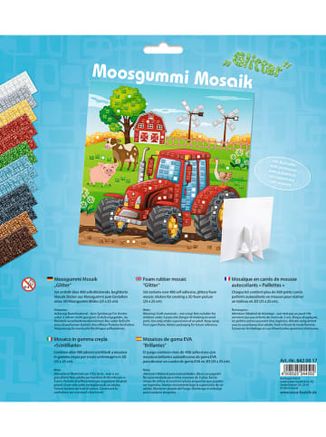 URSUS Moosgummi-Mosaik "Glitter - Traktor" in Bunt