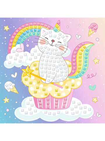 URSUS Moosgummi-Mosaik "Glitter - Kittycorn" in Bunt