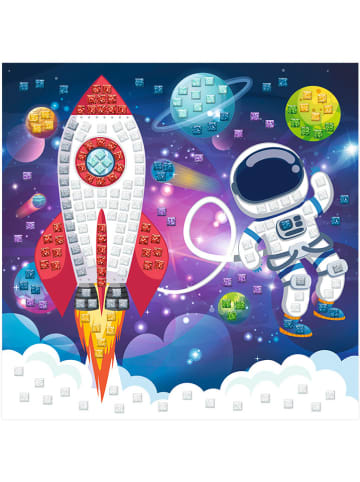 URSUS Moosgummi-Mosaik "Glitter - Astronaut" in Bunt