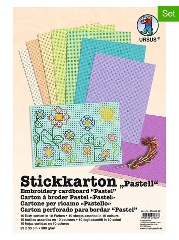 URSUS Stickkarton - 10 Stück