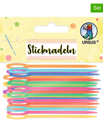 URSUS 32er-Set: Sticknadeln in Bunt