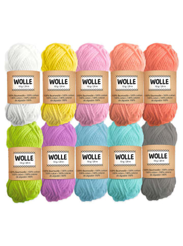 URSUS 10er-Set: Wollgarne, je 10 g