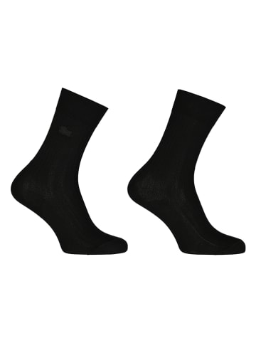 Lacoste Socken in Schwarz