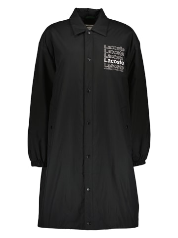 Lacoste Übergangsmantel in Schwarz