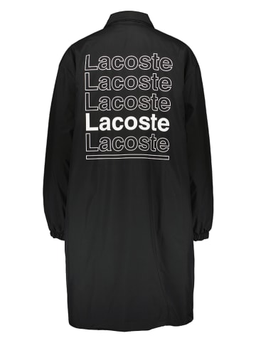 Lacoste Übergangsmantel in Schwarz