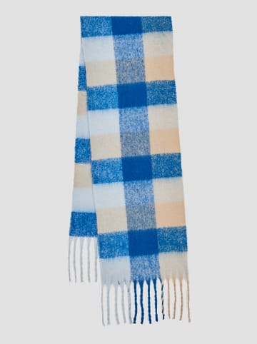 OPUS Sjaal "Askara" blauw - (L)180 x (B)35 cm