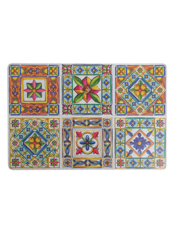 Villa d´Este 6er-Set: Tischsets "Costiera" in Bunt - (L)45 x (B)30 cm