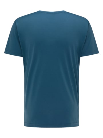 Haglöfs Koszulka funkcyjna "Glee" w kolorze niebieskim