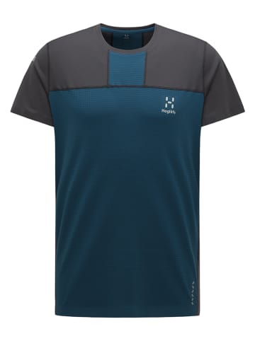 Haglöfs Functioneel shirt "L.I.M Strive" antraciet/blauw