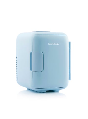 InnovaGoods Mini lodówka na kosmetyki w kolorze niebieskim - (S)21,5  x (W)29,2 x (G)28 cm
