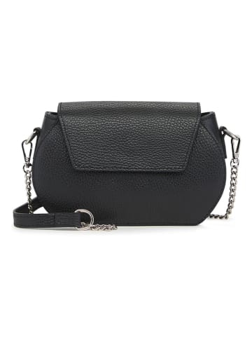 ORE10 Leder-Umhängetasche "Avesta" in Schwarz - (B)22 x (H)15 x (T)7 cm