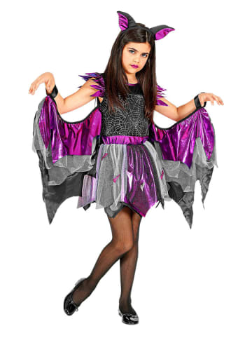 Carnival Party 2-częściowy kostium "Fledermaus" w kolorze fioletowo-czarnym