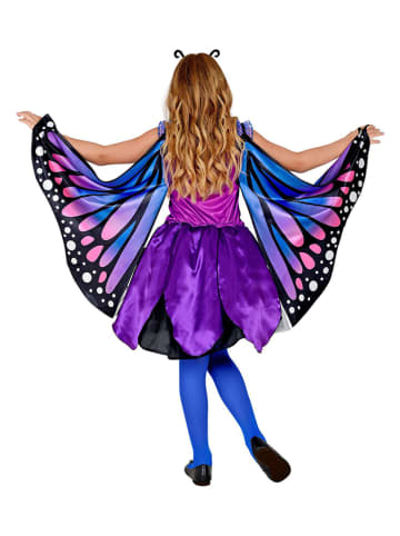 Carnival Party 3-częściowy kostium "Butterfly" w kolorze fioletowo-niebieskim