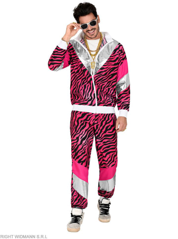 Widmann 2-częściowy kostium "80s Pink Tiger" w kolorze różowym