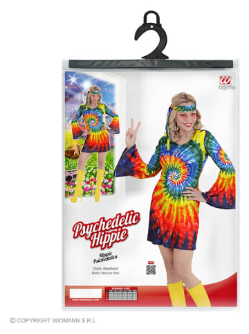 Carnival Party 2-częściowy kostium "Psychodelic hippie" ze wzorem