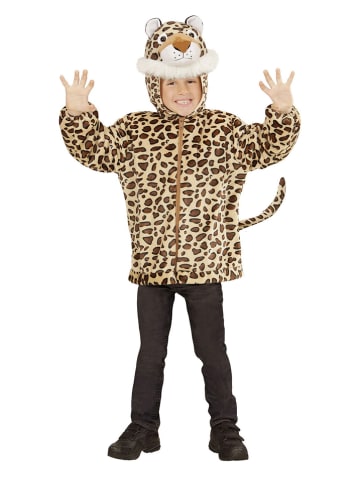 Carnival Party Góra kostiumowa "Leopard" w kolorze beżowym