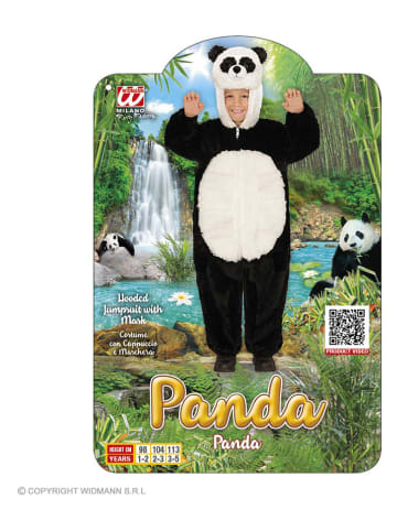Carnival Party Kombinezon kostiumowy "Panda" w kolorze czarno-białym