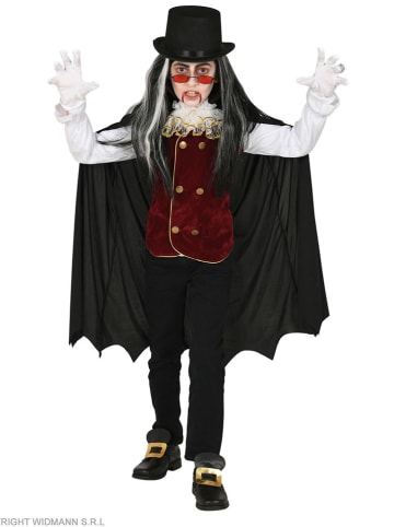 Carnival Party 2-częściowy kostium "Vampire" w kolorze czarno-bordowym
