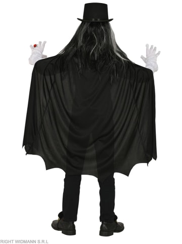 Widmann 2-delig kostuum "Vampire" zwart/bordeaux