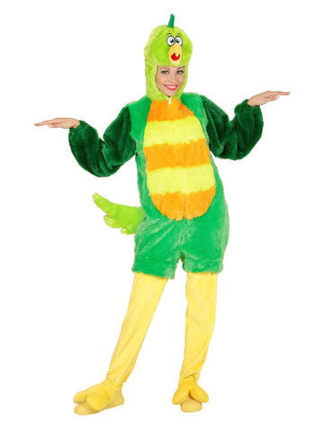 Carnival Party Kombinezon kostiumowy w kolorze zielonym