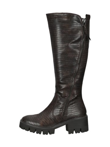 Marco Tozzi Stiefel in Dunkelbraun