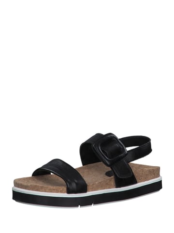 Tamaris Leren sandalen zwart