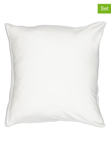 avance Poszewki (2 szt.) w kolorze białym na poduszkę - 40 x 40 cm
