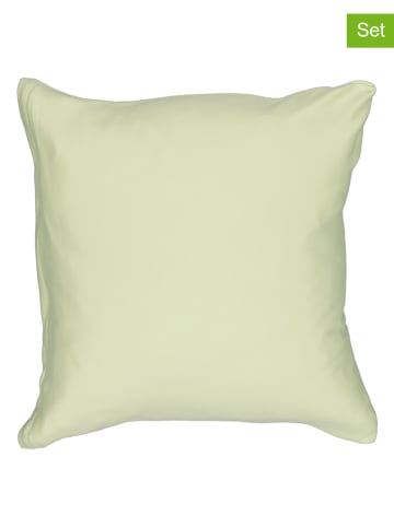 avance Poszewki (2 szt.) w kolorze zielonym na poduszkę - 40 x 40 cm
