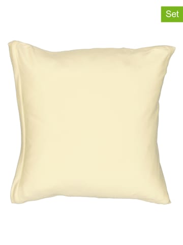 avance Poszewki (2 szt.) w kolorze żółtym na poduszkę - 40 x 40 cm