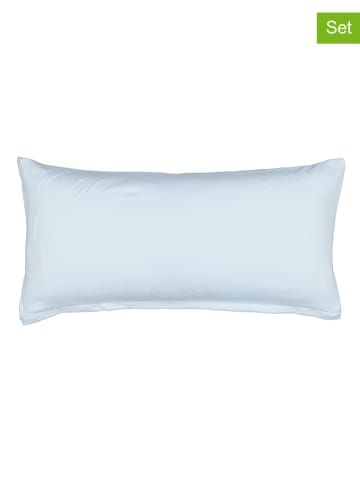 Avance Poszewki (2 szt.) w kolorze błękitnym na poduszkę - 80 x 40 cm