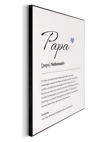 Orangewallz Gerahmter Kunstdruck "Papa"