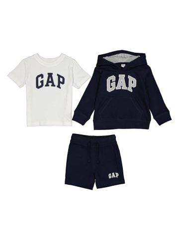 GAP 3-delige outfit wit/zwart