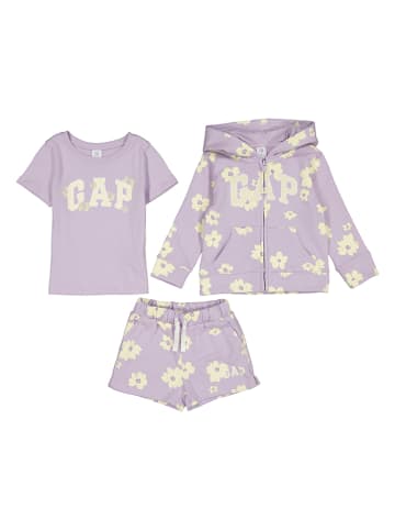 GAP 3-delige outfit paars