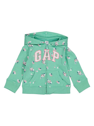 GAP Sweatjacke in Grün