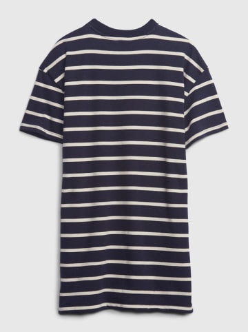 GAP Jurk donkerblauw/wit