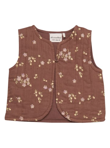 Minymo Gilet lichtbruin
