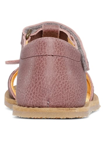 Bundgaard Skórzane sandały "Sondra Closed" w kolorze jasnoróżowym