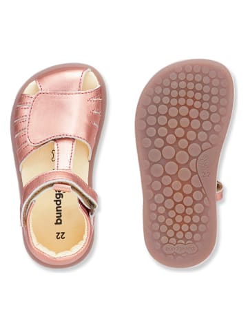 Bundgaard Skórzane sandały "Rose" w kolorze jasnoróżowym