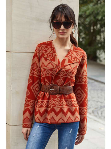 Milan Kiss Cardigan in Orange