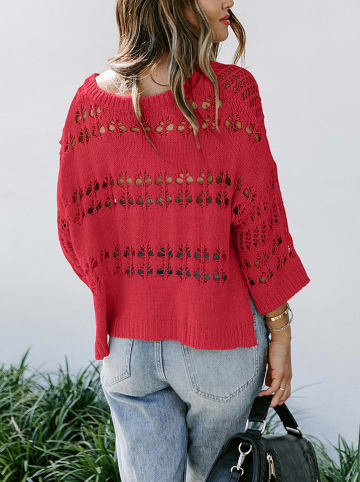 Milan Kiss Pullover in Rot